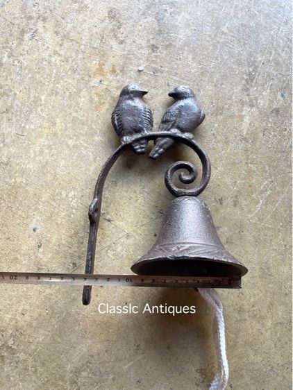 ระฆังนก เหล็กหล่อสะสม รูปที่ 5