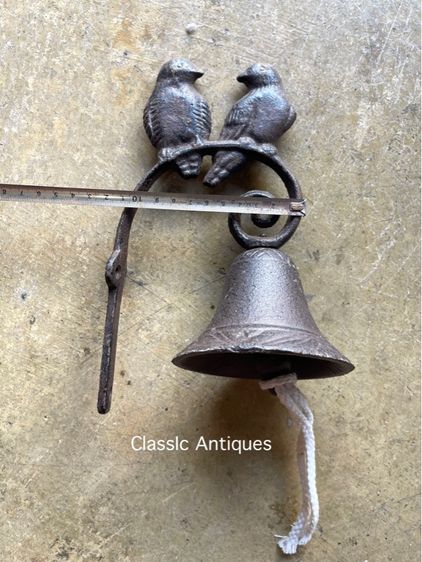 ระฆังนก เหล็กหล่อสะสม รูปที่ 4