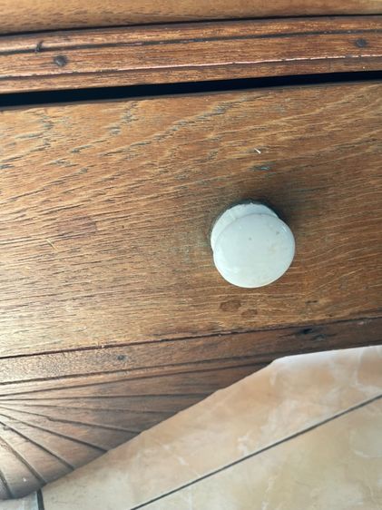 ตู้ ขาพัด ไม้สักโบราณ รูปที่ 14