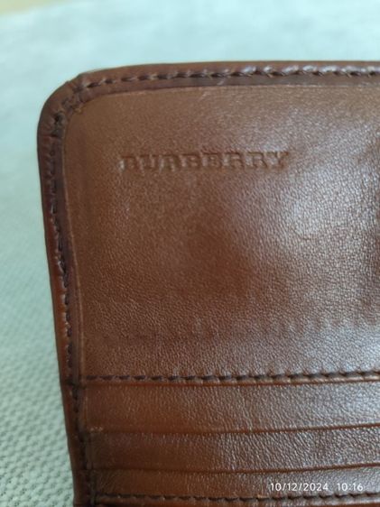 กระเป๋าสตางค์ใบยาว Burberry มือสองขายตามสภาพ รูปที่ 5