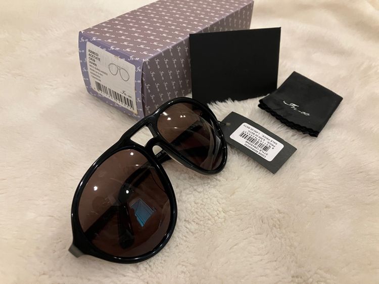 ของใหม่ แว่นกันแดด ผู้หญิง In-co ของแท้ รุ่น 8208033 ACETATE CR39 เลนส์ป้องกันแสง UV400 อุปกรณ์ครบกล่อง รูปที่ 10