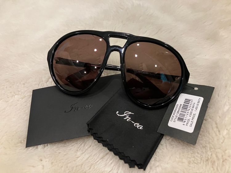 ของใหม่ แว่นกันแดด ผู้หญิง In-co ของแท้ รุ่น 8208033 ACETATE CR39 เลนส์ป้องกันแสง UV400 อุปกรณ์ครบกล่อง รูปที่ 2