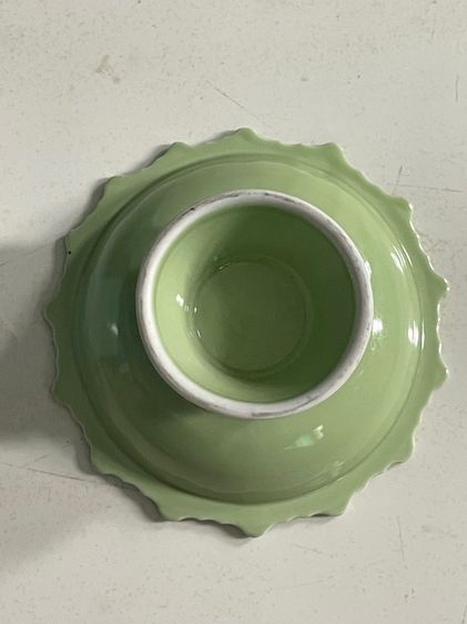 พาน จานเชิง ตราสัญลักษณ์ พระเจ้าวรวงศ์เธอ กรมหลวงชินวรสิริวัฒน์ สมเด็จพระสังฆราชเจ้า โบราณเก่าสะสม รูปที่ 6