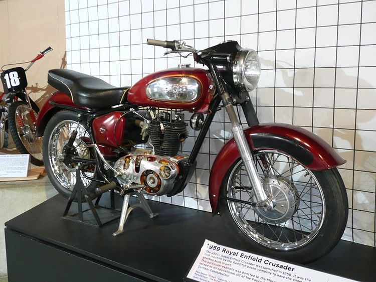 มอเตอร์ไซค์คลาสสิก Royal Enfield 250 รุ่นเก่าของอังกฤษ รูปที่ 16