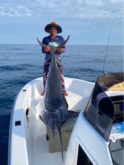 บริการให้เช่าเรือสปีดโบ้ท 22 ฟุต (ตกปลา,ตกหมึก)