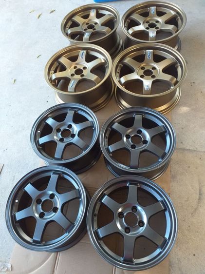 ล้อ TE37 สเปกเก๋ง ขอบ15-17 สีใหม่สวยๆ รูปที่ 3