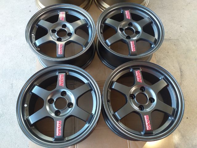 ล้อ TE37 สเปกเก๋ง ขอบ15-17 สีใหม่สวยๆ รูปที่ 2