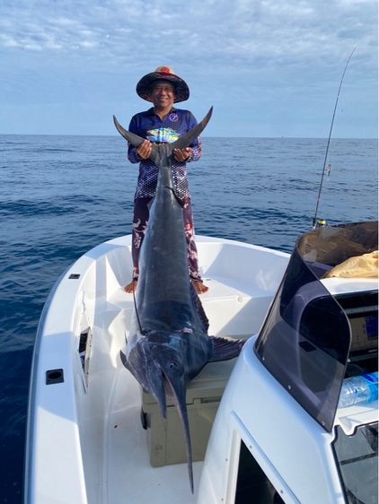 บริการให้เช่าเรือสปีดโบ้ท 22 ฟุต (ตกปลา,ตกหมึก) รูปที่ 2