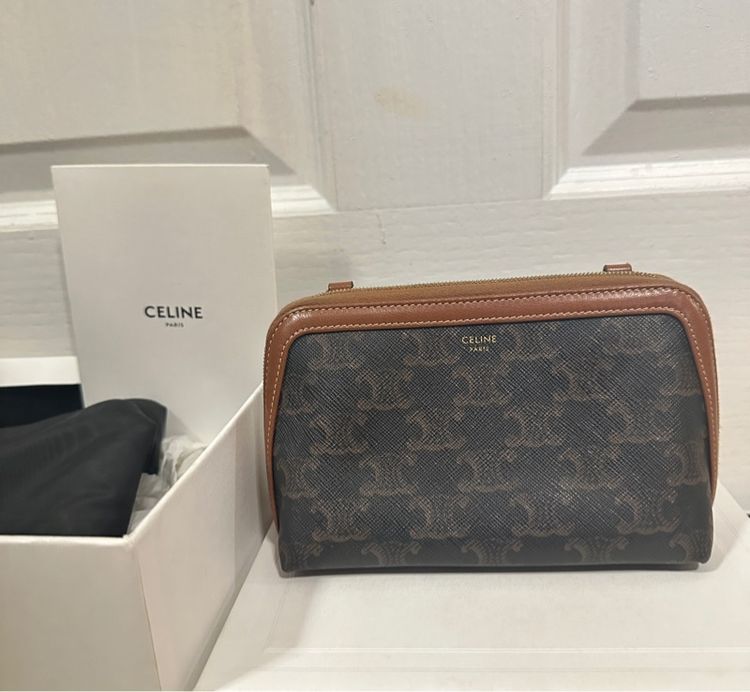 celine clutch on chain รูปที่ 2