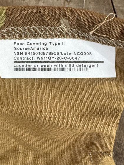 ผ้าปิดจมูกลายมัลติแคมกองทัพ USA  รูปที่ 16