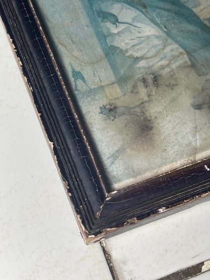 ภาพ เงินสดเงินเชื่อ พร้อมกรอบ โบราณเก่าสะสม รูปที่ 6