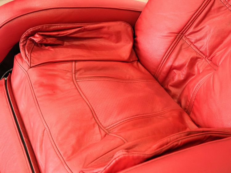 เก้าอี้นวด ปรับเอน ระบบไฟฟ้า เบาะหนัง สีแดง ยี่ห้อ Makoto รูปที่ 8