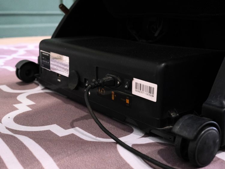 เก้าอี้นวด ปรับเอน ระบบไฟฟ้า เบาะหนัง สีแดง ยี่ห้อ Makoto รูปที่ 11