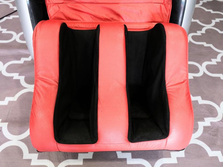 เก้าอี้นวด ปรับเอน ระบบไฟฟ้า เบาะหนัง สีแดง ยี่ห้อ Makoto รูปที่ 5