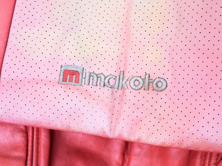 เก้าอี้นวด ปรับเอน ระบบไฟฟ้า เบาะหนัง สีแดง ยี่ห้อ Makoto รูปที่ 7
