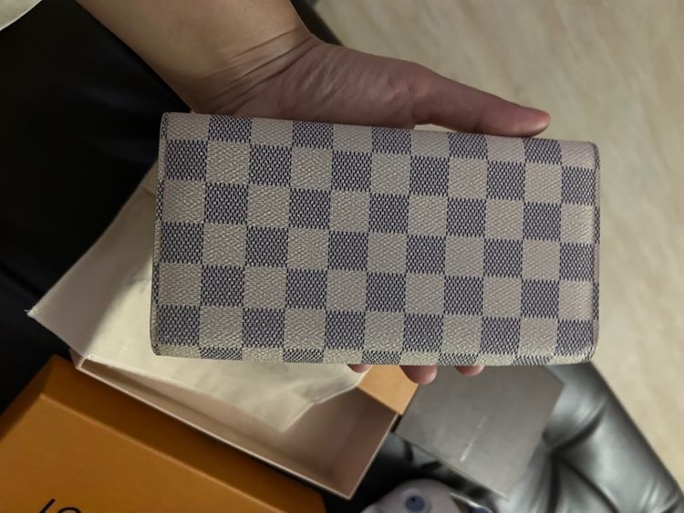 lV กระเป๋ายาว damier แท้ รูปที่ 3