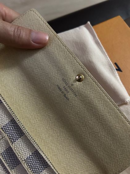 lV กระเป๋ายาว damier แท้ รูปที่ 6