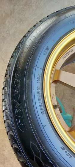 แม็กขอบ18 สภาพสวยพร้อมยางดันลอป 265 60 18 ปี24 ยางดอกเยอะทุกเส้น ใส่กระบะตัวสูงได้ทุกรุ่น ยกเว้นนาวาร่า รูปที่ 7