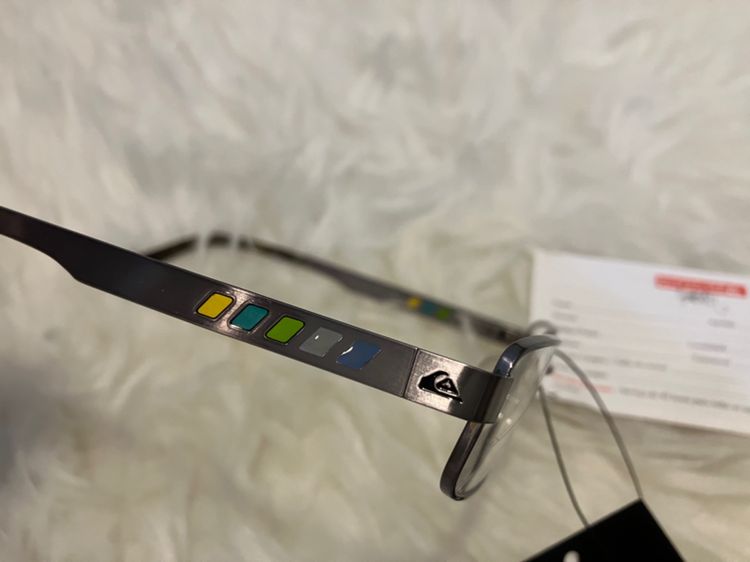 แว่นสายตา เด็กผู้ชาย เด็กผู้หญิง 👦🏻 👩🏻 ของแท้ Quicksilver สีเทาไทเทเนียม ขาแบบสปริง ของใหม่ รูปที่ 4