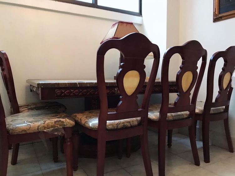 ชุดโต๊ะอาหารหินอ่อน รูปที่ 9