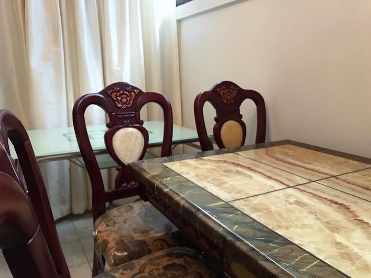 ชุดโต๊ะอาหารหินอ่อน รูปที่ 8