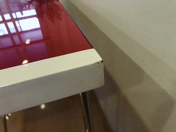 แดง อื่นๆ โต๊ะกระจก