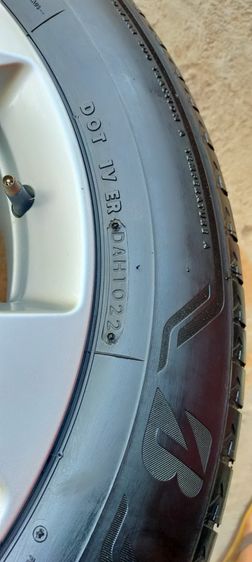 แม็กอีซูซุสีเดิม ขอบ17 พร้อมยางบริสโตน 215 60 17 ปี22 ยางสวยทุกเส้นใส่ isuzu ตัวเตี้ย รูปที่ 8