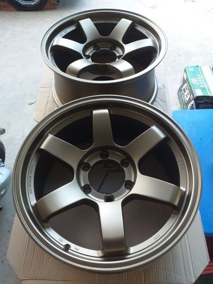 ล้อTE37ขอบ18×8 สภาพสวย รูปที่ 6