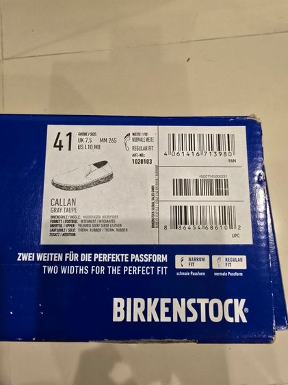 รองเท้า birkenstock ผู้ชาย เป็นรุ่นที่ใส่เหยียบส้นได้ สภาพ 95 รูปที่ 2
