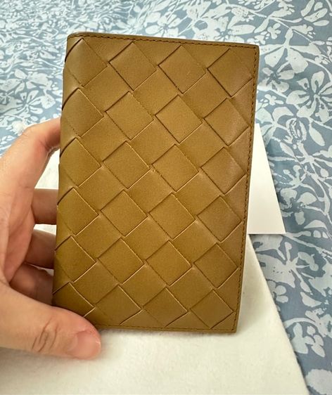 ไม่ระบุ หนังแท้ Bottega Veneta passport ปกหนังสือเดินทาง