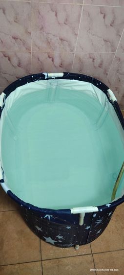 อ่างอาบน้ำพับเก็บได้ขนาด120x55x50cm รูปที่ 3