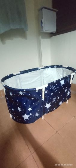 อ่างอาบน้ำพับเก็บได้ขนาด120x55x50cm