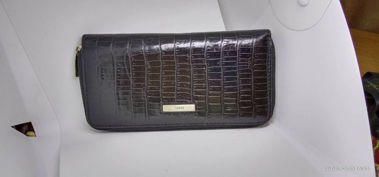 กระเป๋าหนังแท้ ยี่ห้อ esprit สีดำ รูปที่ 5
