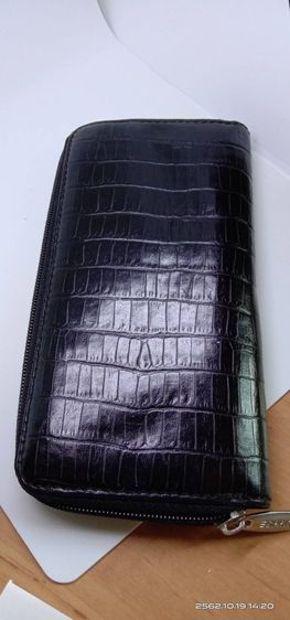 กระเป๋าหนังแท้ ยี่ห้อ esprit สีดำ รูปที่ 3