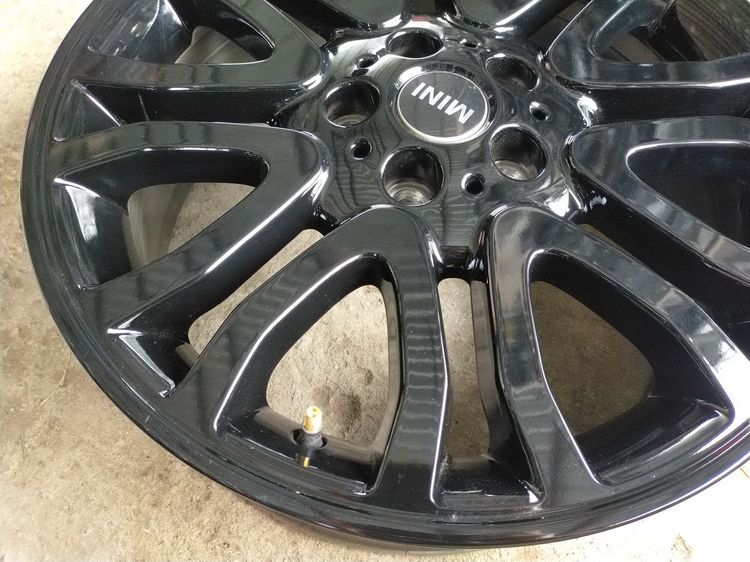 แม็กmini ขอบ18 กว้าง7 et54 สีอบpowder coat รูปที่ 8