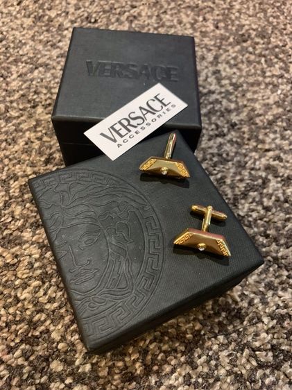 ขายCufflink กระดุมข้อมือ Versace  รูปที่ 4