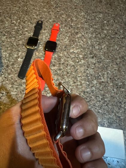 ขายApple Watchซีรี่4สีGOLDตัวTopสุดหายากStainless SteelGPS Celluer 44MMสวยๆถูกๆ รูปที่ 3