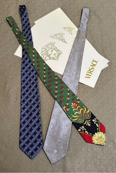 ขายเนคไท Versace Necktie 3 เส้น