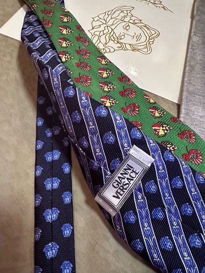 ขายเนคไท Versace Necktie 3 เส้น รูปที่ 2