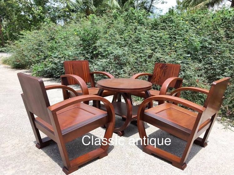 เก้าอี้ รถถัง ไม้สักสะสม