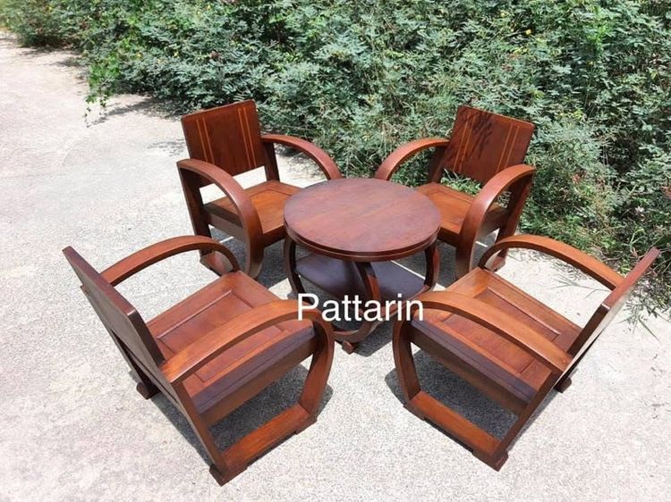 เก้าอี้ รถถัง ไม้สักสะสม รูปที่ 2