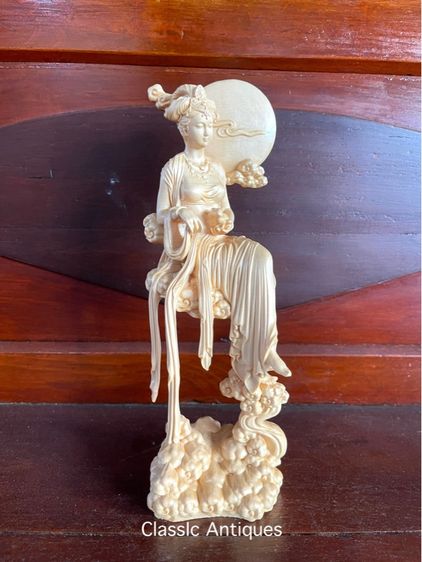 เทพธิดา จีน แกะสลักสะสม