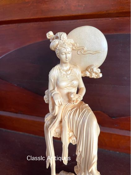 เทพธิดา จีน แกะสลักสะสม รูปที่ 7