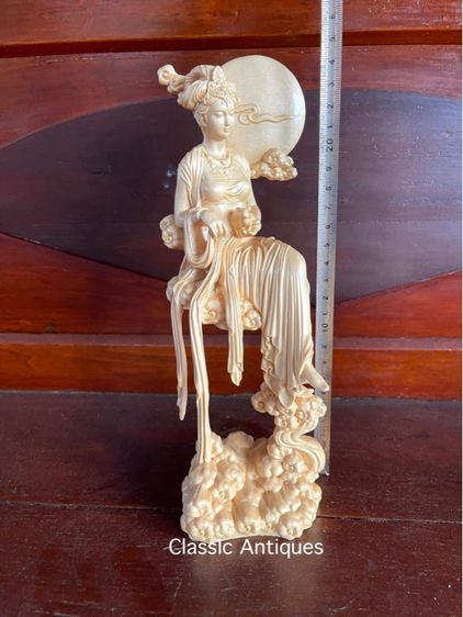 เทพธิดา จีน แกะสลักสะสม รูปที่ 10