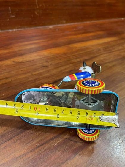 หมีตีกลอง ของเล่นสังกะสี สะสมA10 รูปที่ 8