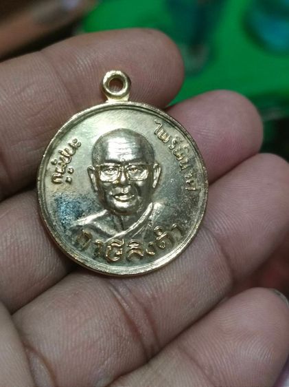 หลวงพ่อฤาษีลิงดำทองแดงกะไหล่ทอง รูปที่ 2