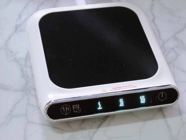 เครื่องอุ่นถ้วยกาแฟ เครื่องอุ่นแก้ว USB Electric coaster, mug warmer with USB cable รูปที่ 2