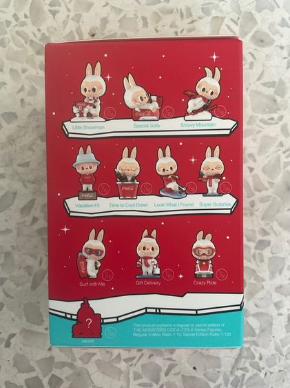 กล่องสุ่ม ลาบูบู้ The Monsters Coca-Cola 🇯🇵ลิขสิทธิ์แท้ POP MART🇯🇵 ราคาแบ่งบัน รวมส่ง รูปที่ 3