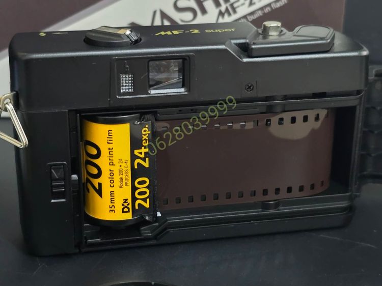กล้องฟิลม์ Yashica MF-2 Super เลนส์ 35mm มีแฟลชในตัว รูปที่ 9