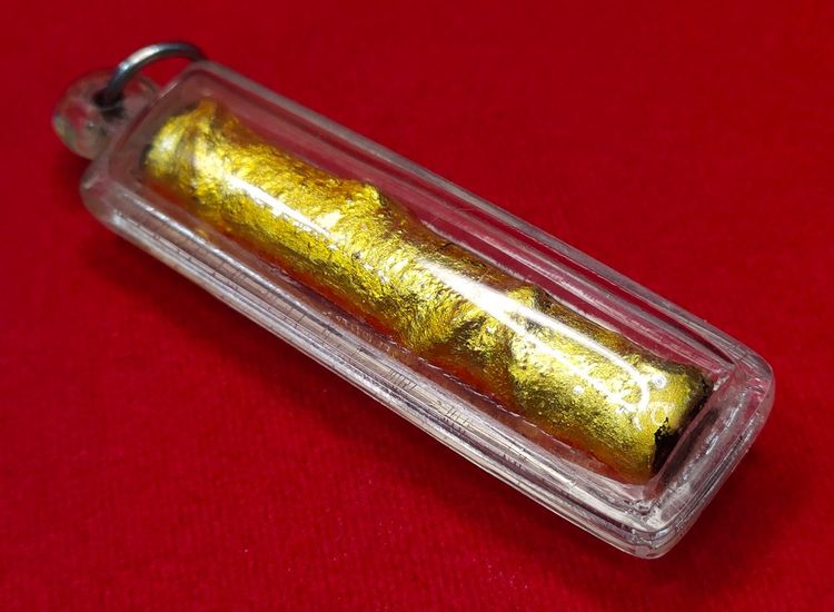 💟 ตะกรุดลงรักทาทอง  ยุคต้น หลวงปู่หมุน วัดบ้านจาน รูปที่ 3